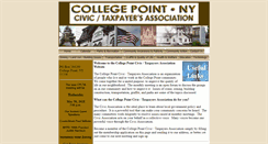 Desktop Screenshot of collegepointcivic.org